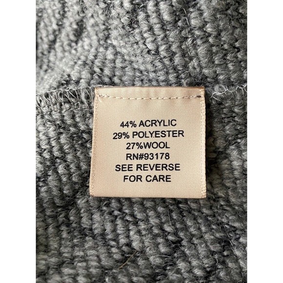 Philosphy Open Chunky Knit Cardigan Sweater Wool Look - Picture 7 of 7